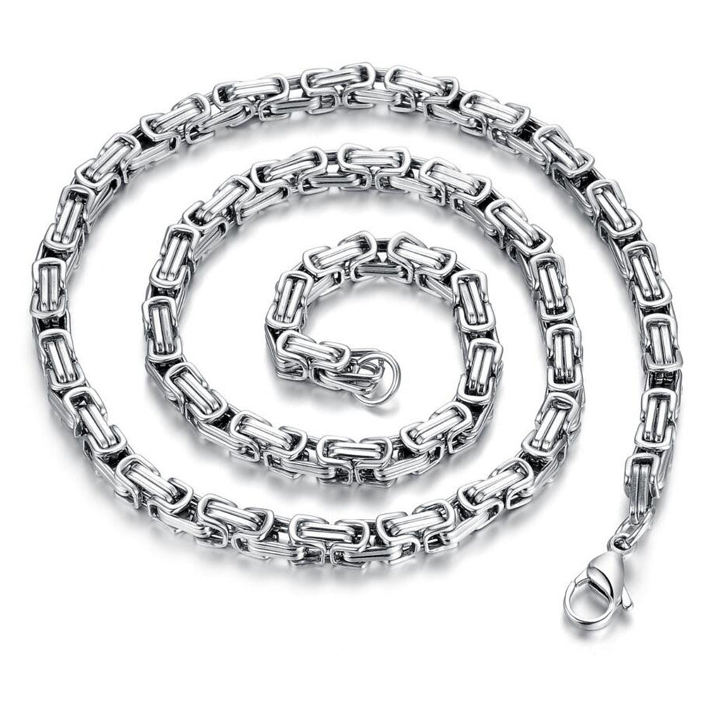 Stainless Steel Punk Necklace - Elysian Bijoux