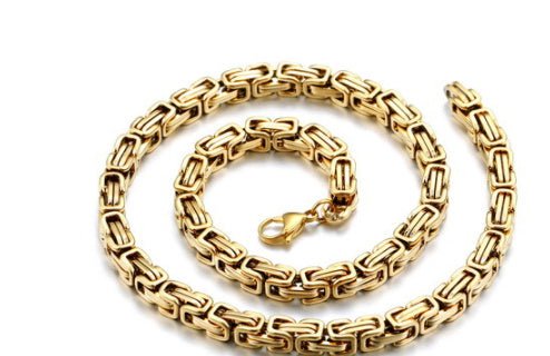 Stainless Steel Punk Necklace - Elysian Bijoux