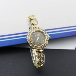 Special Interest Light Luxury Fully-Jewelled Square Fashion Watch
