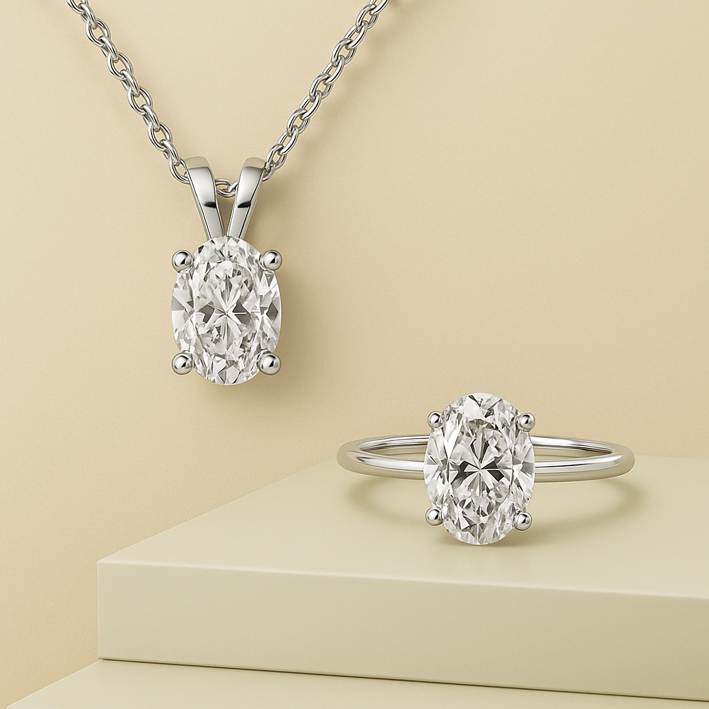 Celeste Oval Duo Set