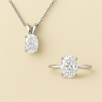 Celeste Oval Duo Set