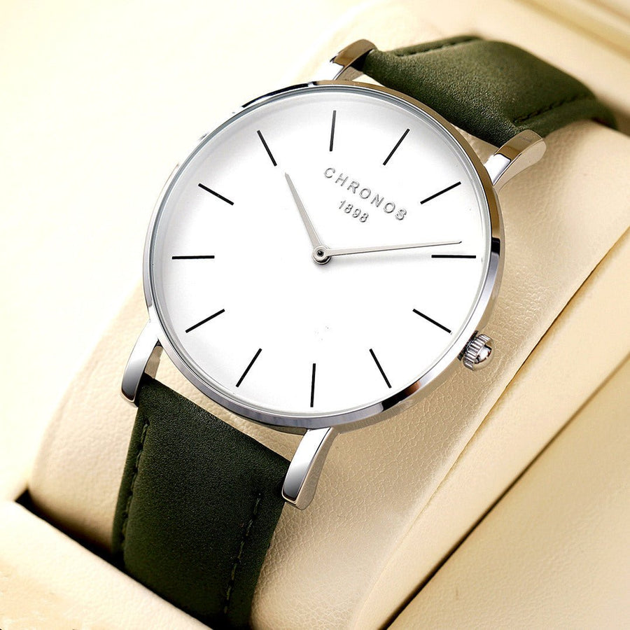 AeroTime™ Men's Ultra - Thin Casual Waterproof Watch - Elysian Bijoux