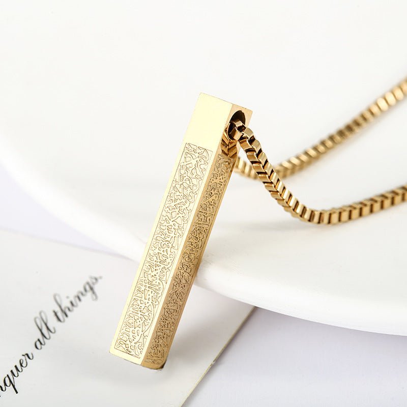 All - Match Titanium Steel Necklace for Men - Elysian Bijoux
