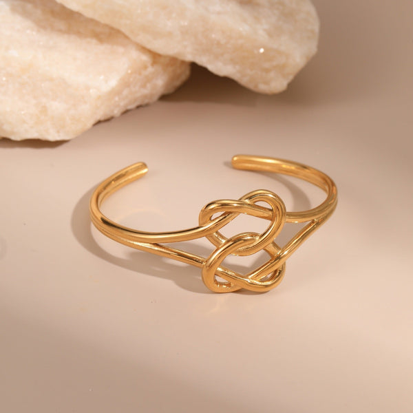 Amour Open Heart Bracelet - Elysian Bijoux