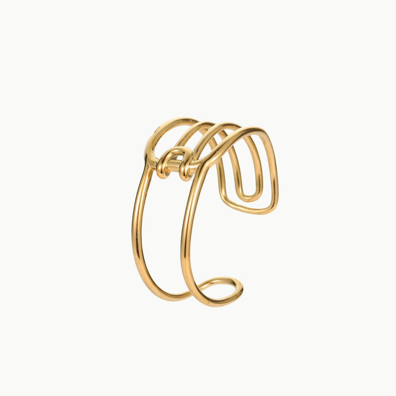 Amour Open Heart Bracelet - Elysian Bijoux