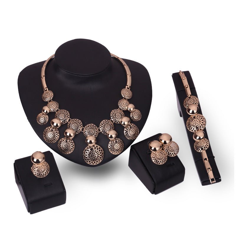Auroria™ 4 - Piece Bridal Jewelry Set - Elysian Bijoux