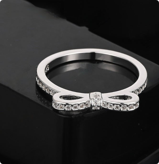 BowLine CZ Ring - Elysian Bijoux