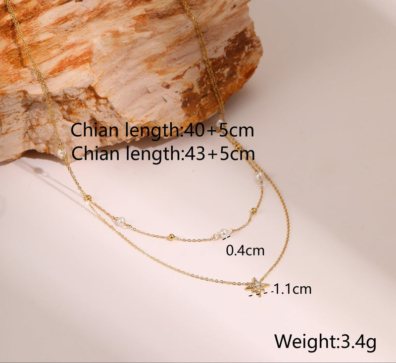 Celestia Star Radiance Necklace - Elysian Bijoux