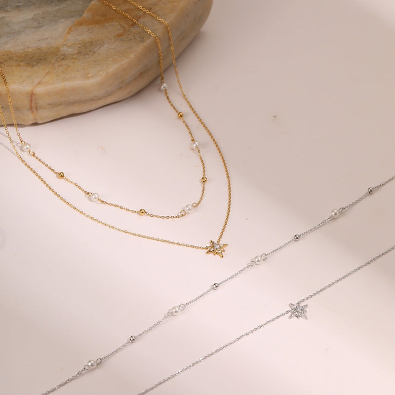 Celestia Star Radiance Necklace - Elysian Bijoux