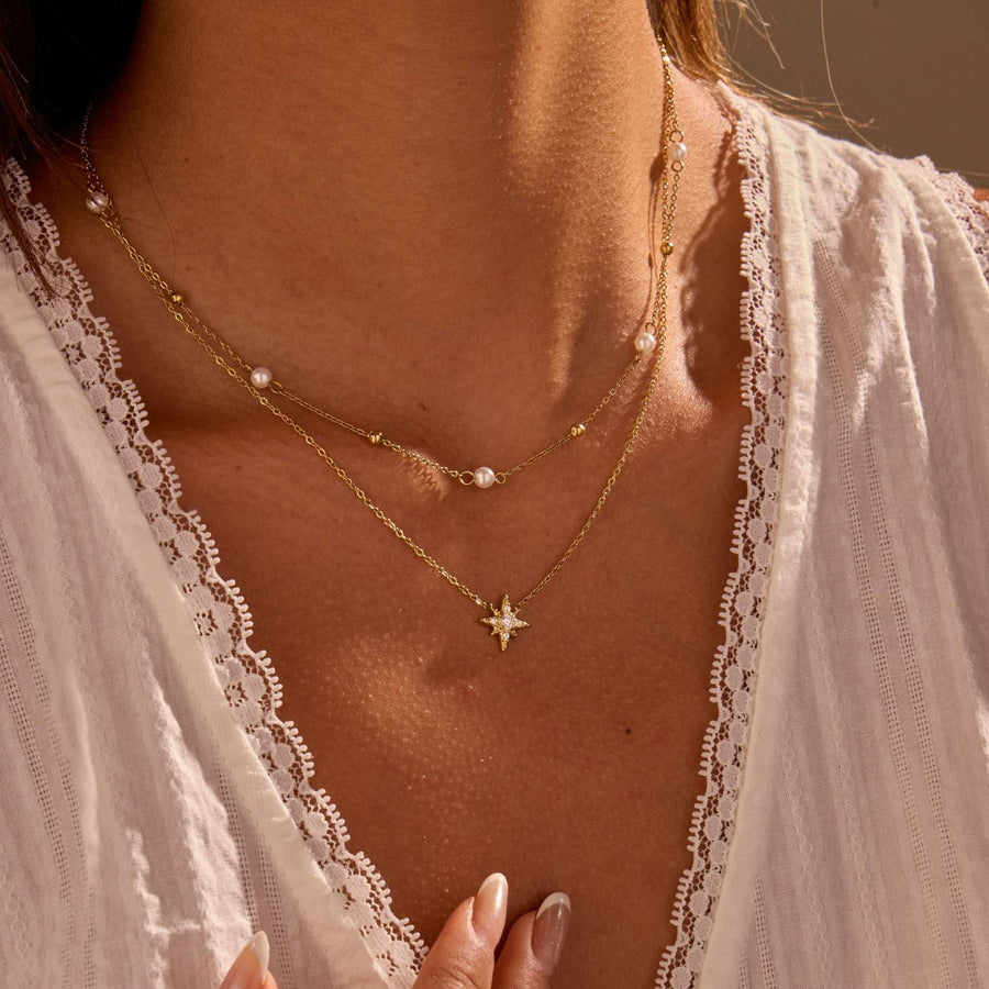 Celestia Star Radiance Necklace - Elysian Bijoux