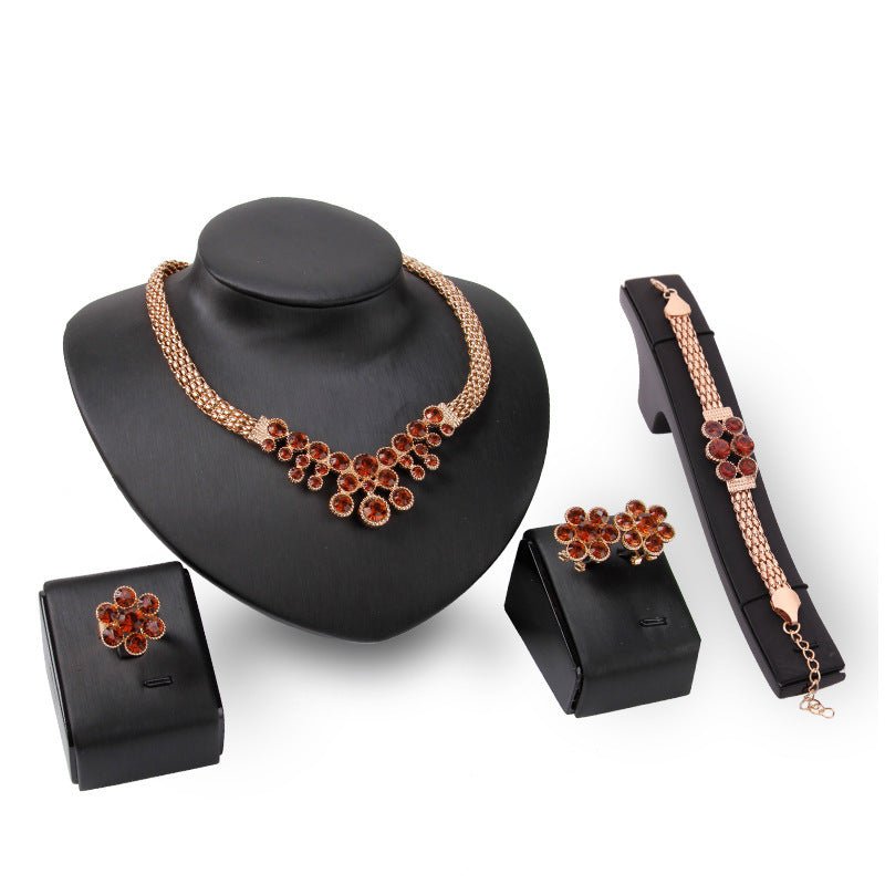 Celestia™ Women’s 4 - Piece Jewelry Set - Elysian Bijoux