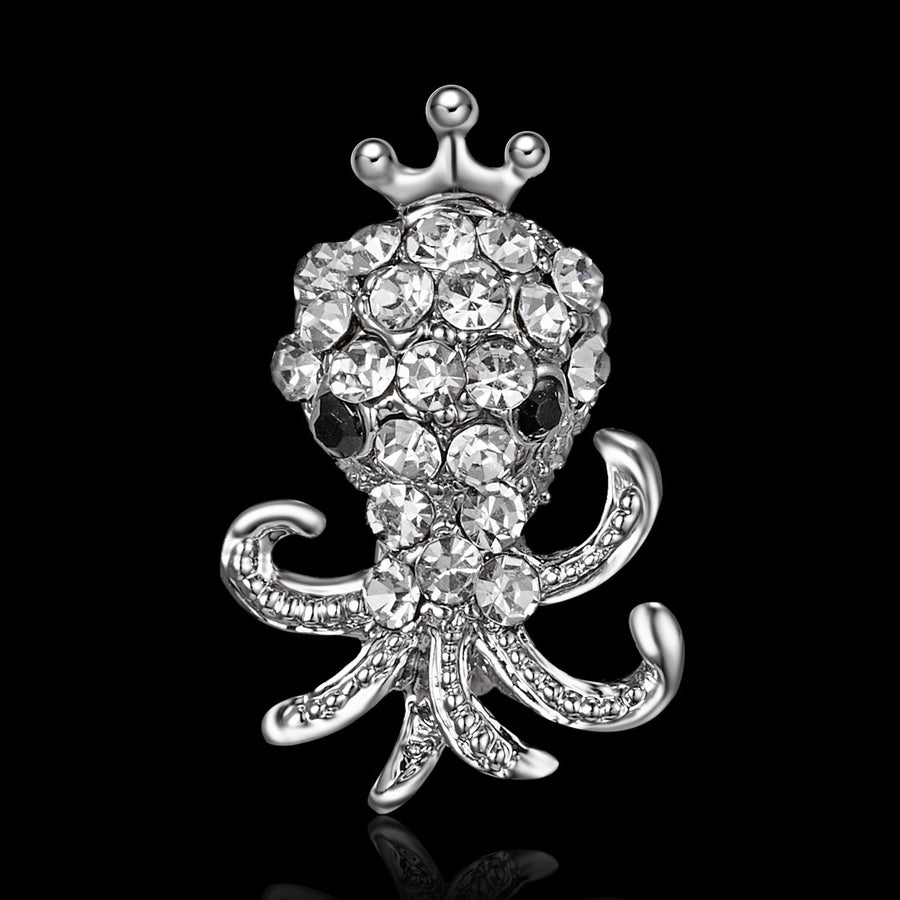 CrystalOwl™ Fashion Rhinestone Animal Brooch - Elysian Bijoux