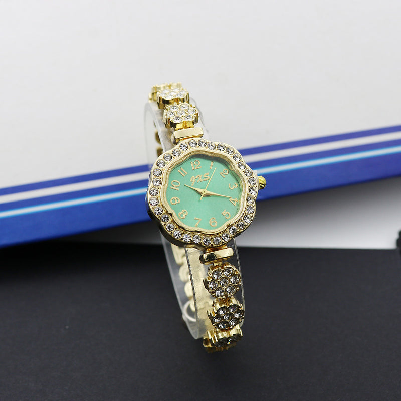 Special Interest Light Luxury Fully-Jewelled Square Fashion Watch