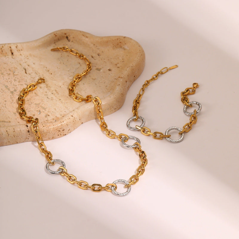 DualTone Luxe Duo Chain - Elysian Bijoux