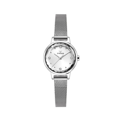 EleganceMesh Slimline Quartz Watch - Elysian Bijoux