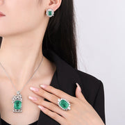Emerald Panther Luxe Set - Elysian Bijoux
