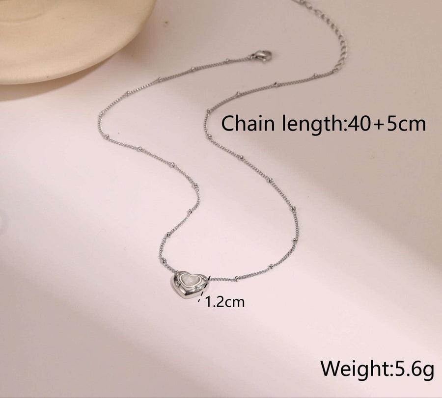 Eterna Heart LuxeGold Necklace - Elysian Bijoux