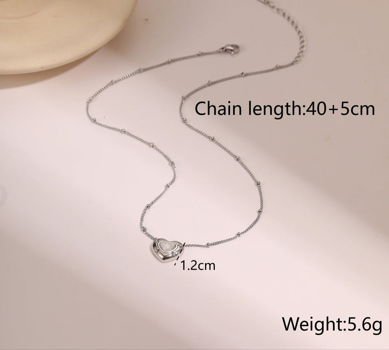 Eterna Heart LuxeGold Necklace - Elysian Bijoux