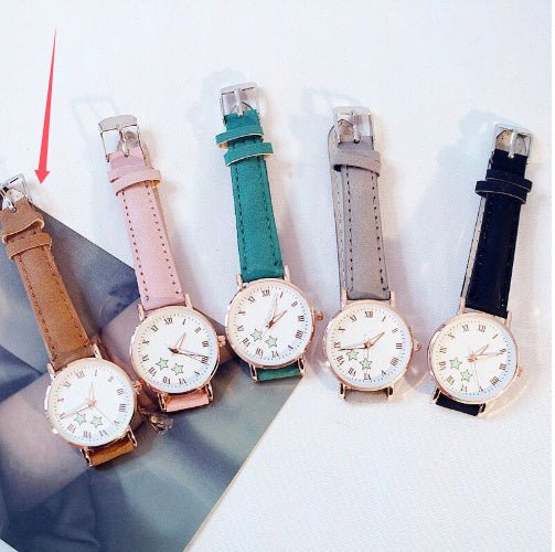 etroCharm Classic Leatherette Watch - Elysian Bijoux