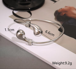 EuroChic 18K Open Cuff - Elysian Bijoux