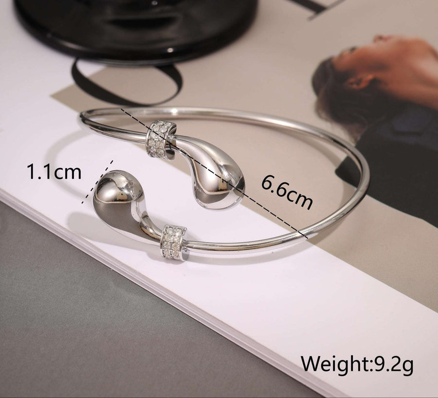 EuroChic 18K Open Cuff - Elysian Bijoux
