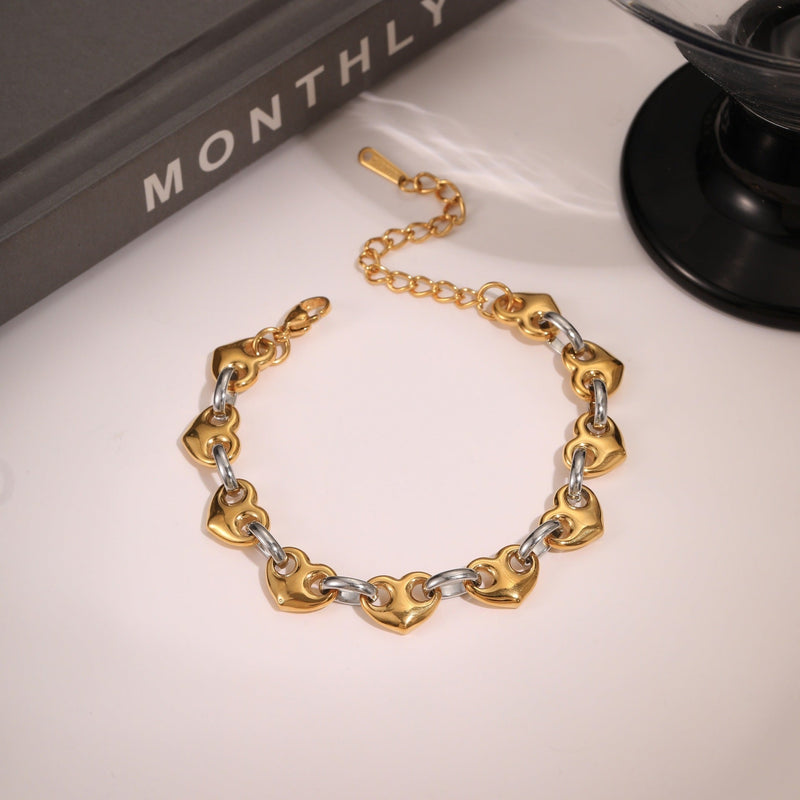 EuroLuxe Steel Bracelet - Elysian Bijoux