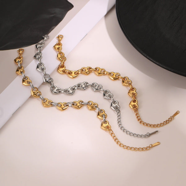 EuroLuxe Steel Bracelet - Elysian Bijoux