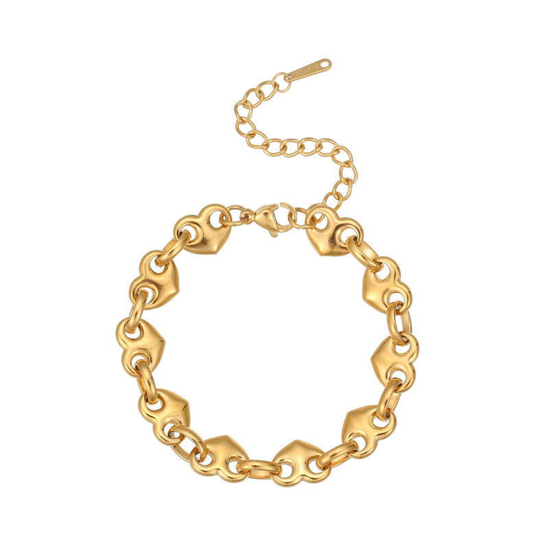 EuroLuxe Steel Bracelet - Elysian Bijoux