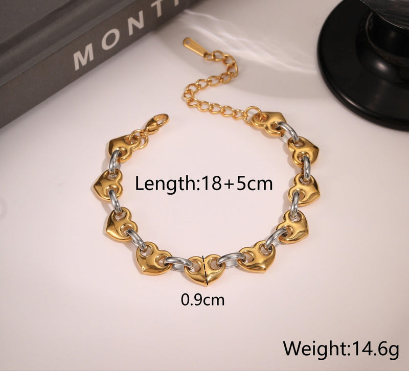 EuroLuxe Steel Bracelet - Elysian Bijoux