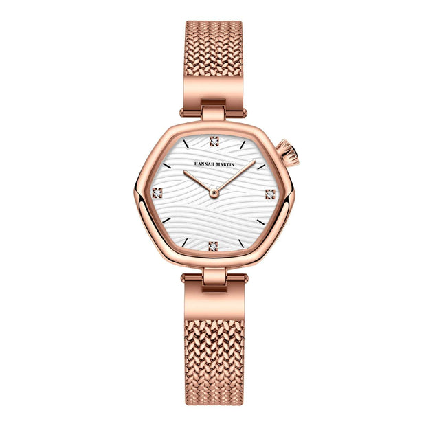 Fashion Simple Hexagonal Movement Women's Watch - Elysian Bijoux