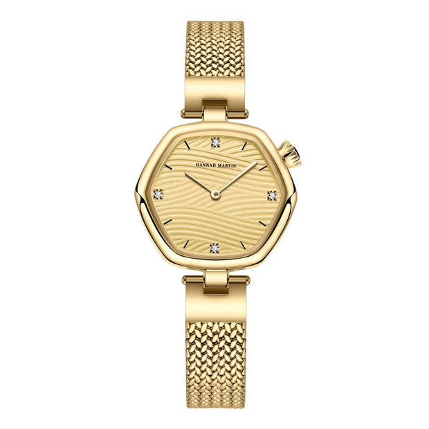 Fashion Simple Hexagonal Movement Women's Watch - Elysian Bijoux