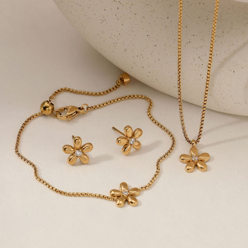 FloraSteel Trio Set - Elysian Bijoux