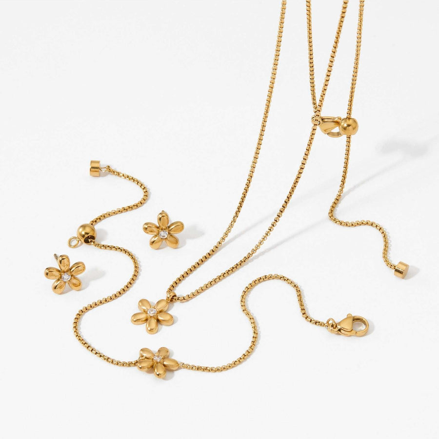 FloraSteel Trio Set - Elysian Bijoux