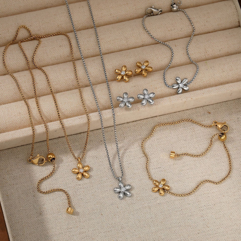 FloraSteel Trio Set - Elysian Bijoux