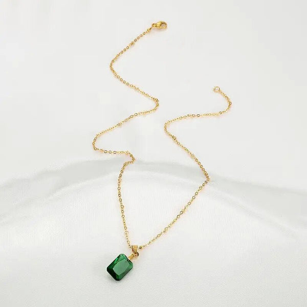 GeoChic Linear Bar Pendant - Elysian Bijoux
