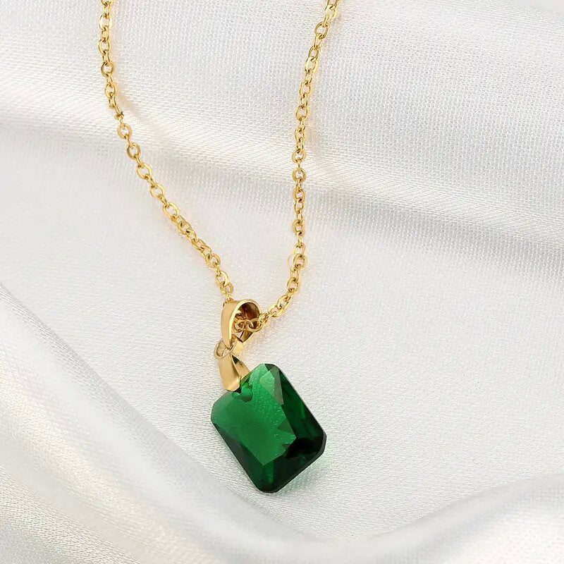 GeoChic Linear Bar Pendant - Elysian Bijoux