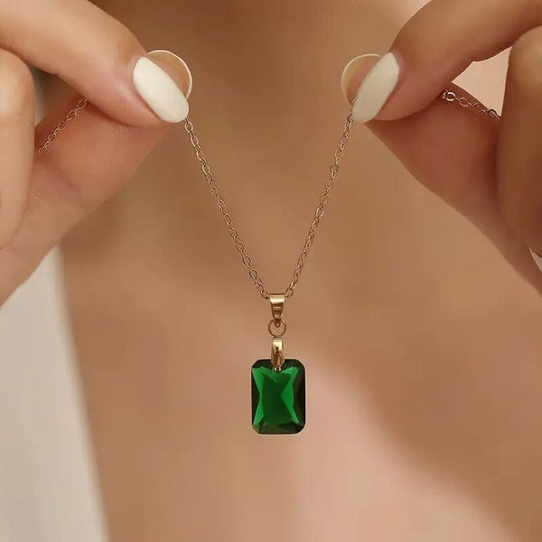 GeoChic Linear Bar Pendant - Elysian Bijoux