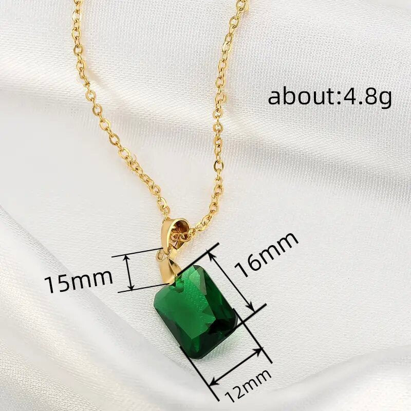 GeoChic Linear Bar Pendant - Elysian Bijoux