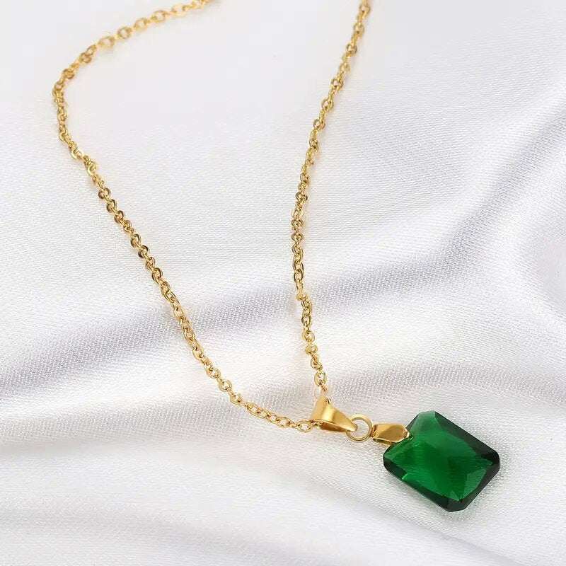 GeoChic Linear Bar Pendant - Elysian Bijoux