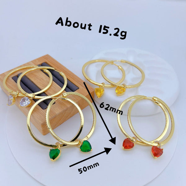 Golden Etch Statement Earrings - Elysian Bijoux