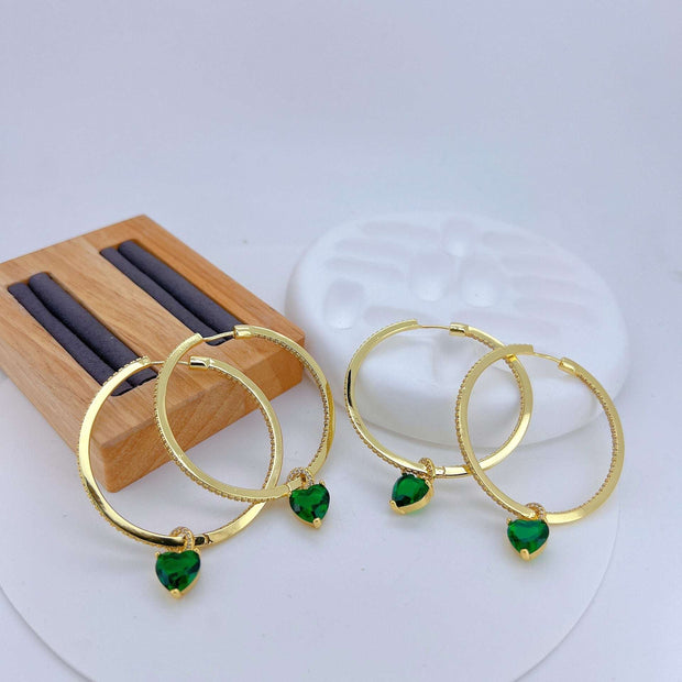 Golden Etch Statement Earrings - Elysian Bijoux