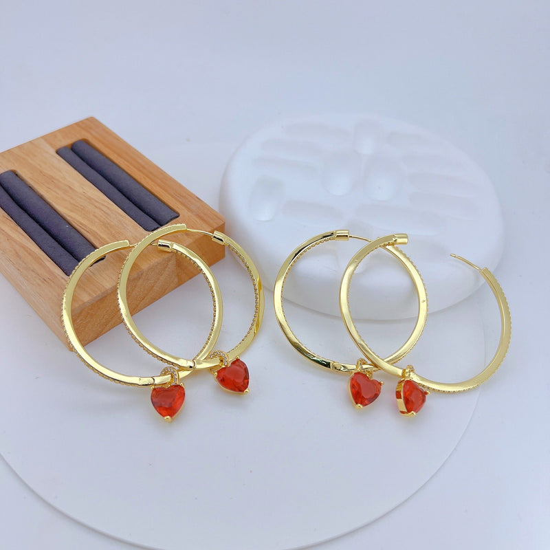 Golden Etch Statement Earrings - Elysian Bijoux
