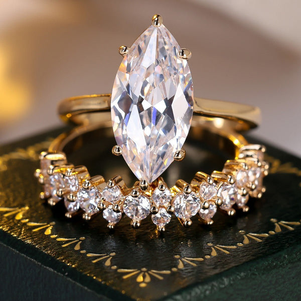 Infinity Band Diamond Duo - Elysian Bijoux