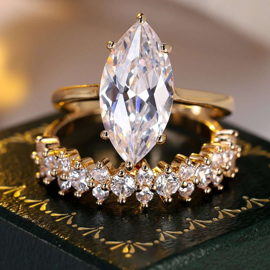 Infinity Band Diamond Duo - Elysian Bijoux