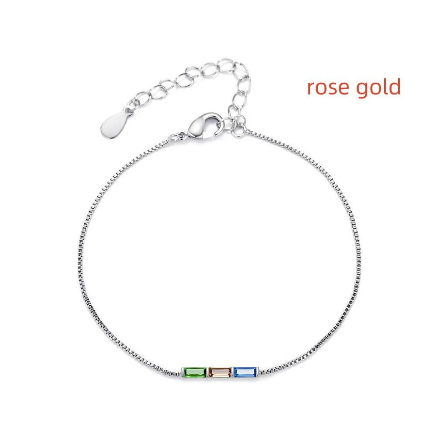 Kediy™ December Birthstone Crystal Bracelet - Elysian Bijoux
