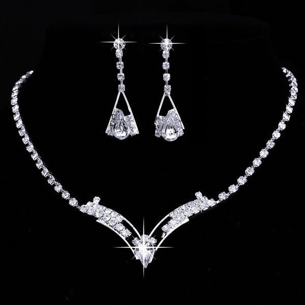Lunara™ Bridal Water Drop Jewelry Set - Elysian Bijoux