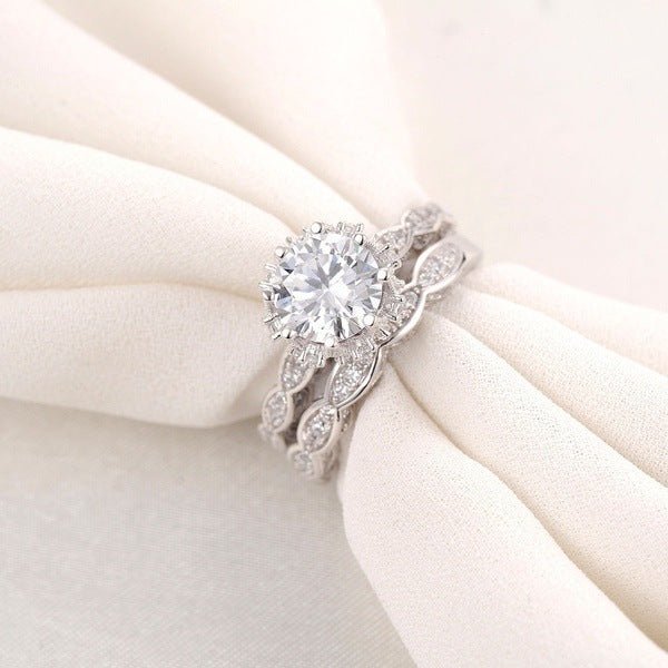 LustreGem™ Zircon Statement Ring - Elysian Bijoux