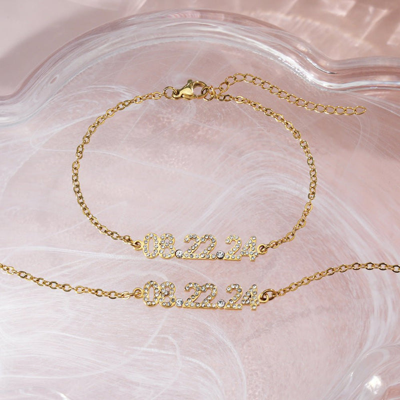 LuxeDigits Diamond Number Set - Elysian Bijoux