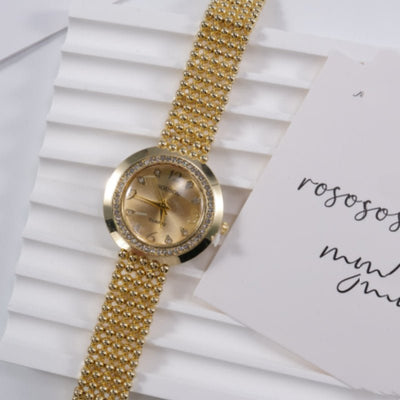 LuxeSteel GraceSport Quartz Watch - Elysian Bijoux