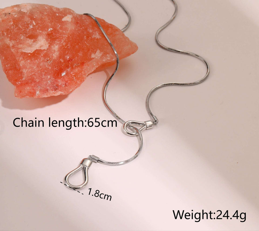 LuxeTassel Glow Sweater Necklace - Elysian Bijoux